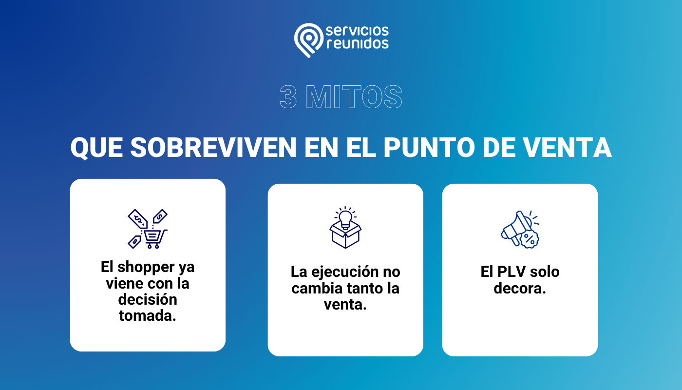 3 mitos que sobreviven en el punto de venta